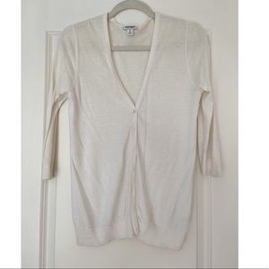 Old Navy ivory cardigan